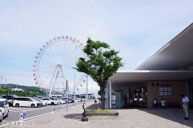 淡路SAでトイレ休憩